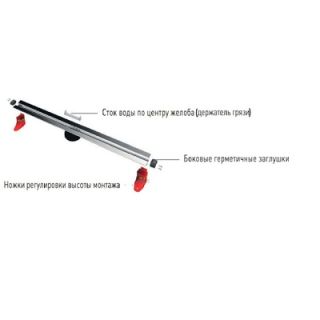 Душевой лоток Berges Wasserhaus Super Slim 091152 60 Хром глянец